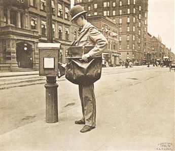 ALICE AUSTEN (1866-1952) Portfolio entitled Street Types of New York.